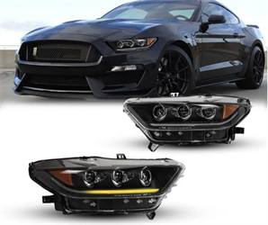 Фары светодиодные 15-17 mustang