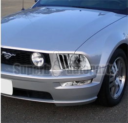 Фары передние 05-09 Ford Mustang хром